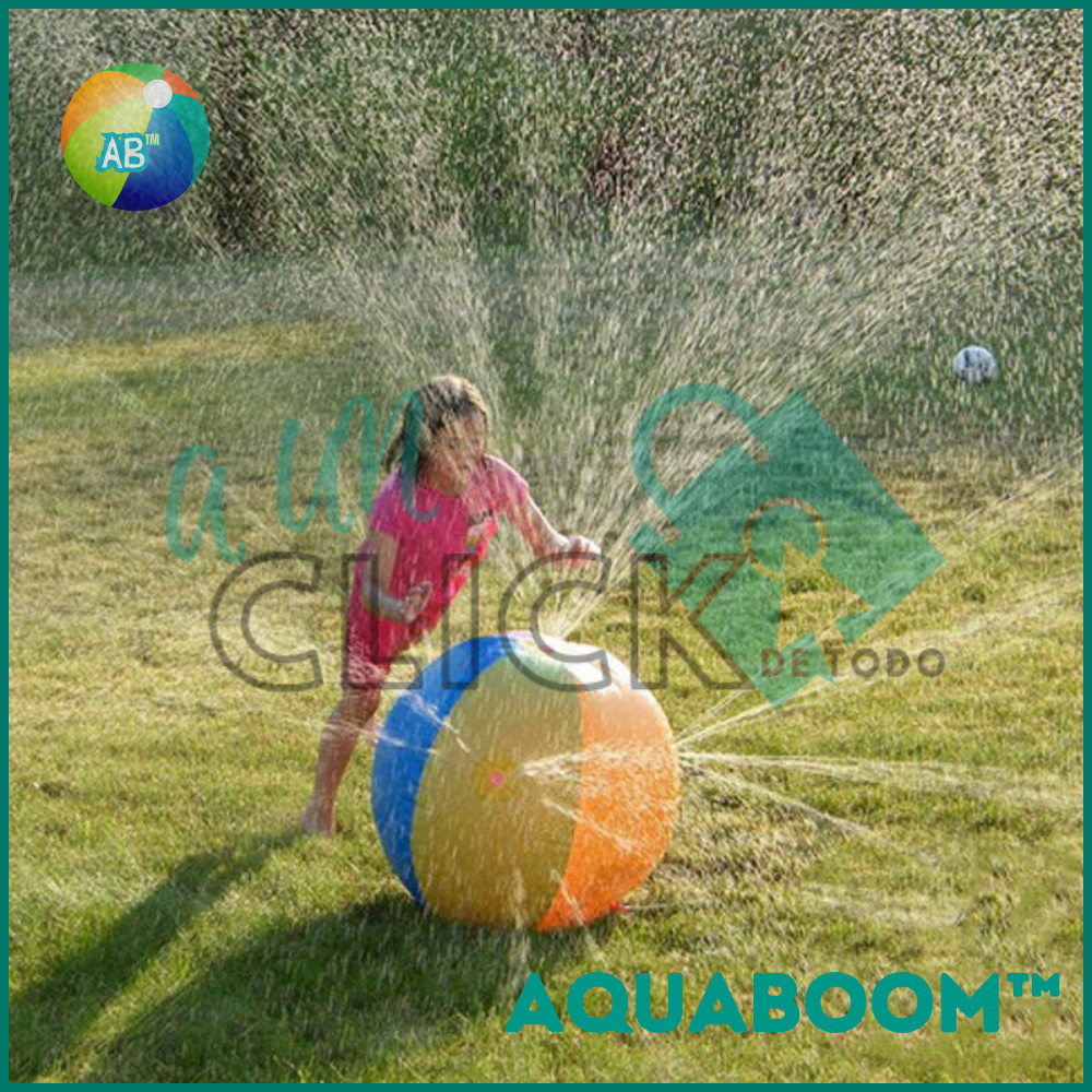 AquaBoom™  / Pelota Inflable Lanza Agua Chorro Verano