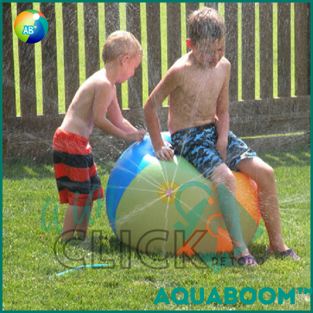 AquaBoom™  / Pelota Inflable Lanza Agua Chorro Verano