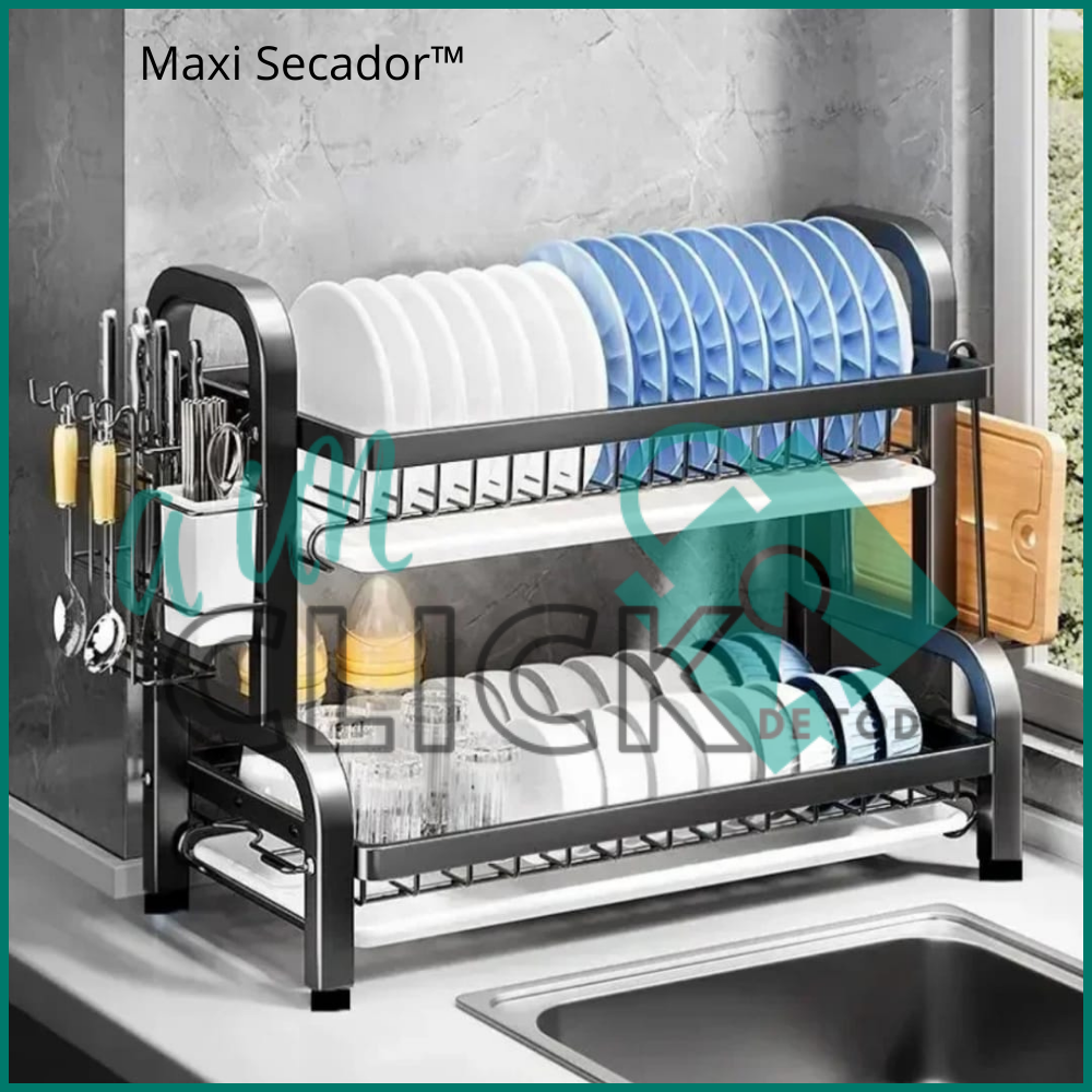 Maxi Secador™ / Secador Escurridor de platos 2 niveles