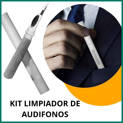 KIT LIMPIADOR DE AUDIFONOS